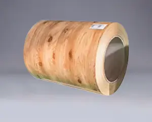 Wood Grain PPGI PPGL bobina